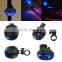 New 5 Blue LED 2 Bike Light with Rear Light