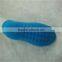 custom scan tube cute bady socks blue color cotten with logo