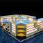 arabil style mobile phone furniture design glass showcase