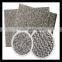 all kind of stainless steel sintering fiber felt filter