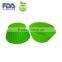 Wholesale BPA Free Reusable 12 Cup Silicone Muffin Baking Cup