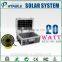 20W Foldable Solar Kit with DC/AC Output for Home Use