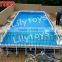 Best design steel pools for summer/inflatable frame pool/inflatable water park