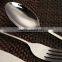 2016 style New Design High-grade stainless steel dinner sets Steak Knife/Spoon/Fork/Coffee spoon/teaspoon Customized logo C25
