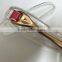golden handle with purple roller 540 needles derma roller/dermaroller/skin roller/beauty roller