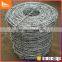 pvc coated decorative barbed wire fencing