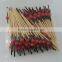 Length 9/12 centimeter decorative fruit toothpicks/stick for party