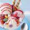 Neweek large vertical various tastes sundae making machine for sale