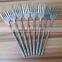Telescopic stainless steel BBQ fork, Campfire roasting fork, Eco-friendly BBQ fork