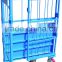 mobile powder coated wire container cage,cart