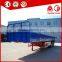 New best selling cheap price 3 Axles cargo transport side wall open semi trailer