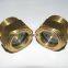 NPT 2 inch brass oil sight glass used for compressor pumps gearboxes roots blowers