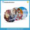 Round Glass Sublimation Promotion Wall Clock Women Sex Love Photo Frame