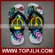 factory hot sell DIY personalized sublimation blank rubber flip flops