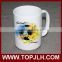 holiday custom logo printable 15 oz white mug for dye sublimation