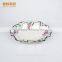 Stock plate and dish ,Fashion Golden Ceramic Decorative Cheap Big Ceramic Plate