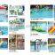 Children Swimming Pool Slide Inflatable PVC With Mesh Cloth Material Water Park Toys