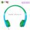 Light Weight Folding Stereo Headphone With Microphone , Soft Earpads Headband Headset For Computer And Mobile Phone