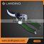 602201 215mm high carbon and black teflon electroplated steel blade garden prunner