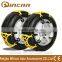 Color Yellow TPU Plastic Snow Tire Chain Vehicles Wheel Antiskid TPU Chain