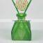 green and blue yurt glass bottle for 50ml reed diffuser with cork/glass stopper