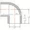 HIGH QUANLITY 90 DEG ELNOW OF PVC GB STANDARD PIPES & FITTINGS FOR WATER SUPPLY