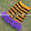 Kids Soft Knitted Leg Warmer Chevron Baby Leg Warmers Halloween Holiday Leg Warmers