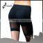 Black gym short tight mesh yoga pant