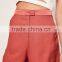 New Arrival Women Wid Leg Satin High Waisted Shorts Satin Boxer Shorts