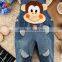 Wholesale Infants Jeans Cute Overalls Children Denim Overalls Baby Fashion Strap Jeans