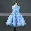 Hot Sales Popular Christmas Baby Girls Kids Flower Petals Party Wedding Prom Fancy Dress 2Colors