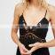 2017 OEM summer modern sexy beach dresses with thin straps