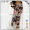 Fashionable Latest Designs Chiffon Maxi Dresses Fabric Wholsale With Digital Print