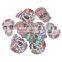 Hinoki Wood Sewing Buttons Scrapbooking 2 Holes Skull At Random