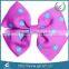 196 colors solid color fancy ribbon bow for girls hair accessory