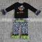 conice custom Thanksgiving Day turkey print kids clothes