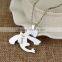 Hot sale Pokemon Lucia Cartoon Alloy Pendant Anime animal Necklace 10pcs/set