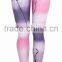 Multi Colored Tie Dyed 3D Printed Leggings Women Tights 2017