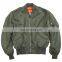 Zipper up biker stylish vintage classic bomber jacket winter wear warm linning jacket