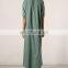 CHEFON Shirt maxi dress with sleeves