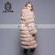 New arrival latest coat design for women winter wear fur coat