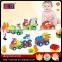 Funny series educational toys for kids 2016 newest car story building block set