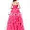 Grace Karin Fashion Strapless Sweetheart Long Hot Pink Ball Gown Prom Dress CL3411-1