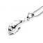 Fashionable New Black Enemal Axe Shape Pendant Latest Design Antique Slivery Plated Chain Necklace