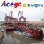 River bucket chain ladder gold dredger dredge for sale