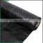 Black plastic weed barrier fabric, anti weed mat sheet, anti grass ground cover mats for agriculture