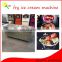 Durable instant two 2 pans stirring fry ice cream rolls machine for sale