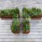 Garden Metal Corner Modular Planter Boxes CORTEN Steel Flower Pot