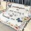 RAWHOUSE woven throw tapestry wall hanging sofa cover blanket with fringe jacquard woven blankets