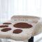 Simple Cat Tree with Pompom Ball Toy Soft Plush Small Cat Tree for kittens